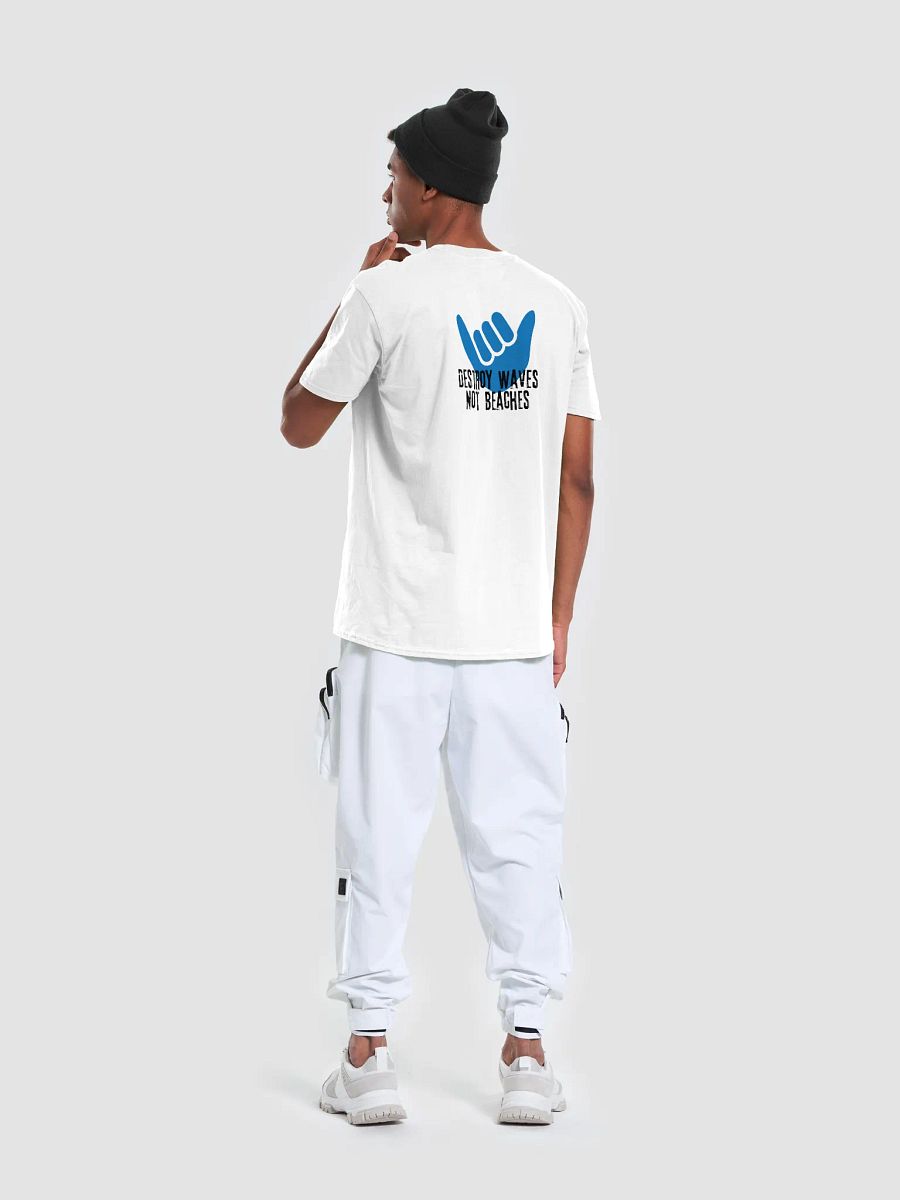Destroy Waves White T-Shirt product image (6)