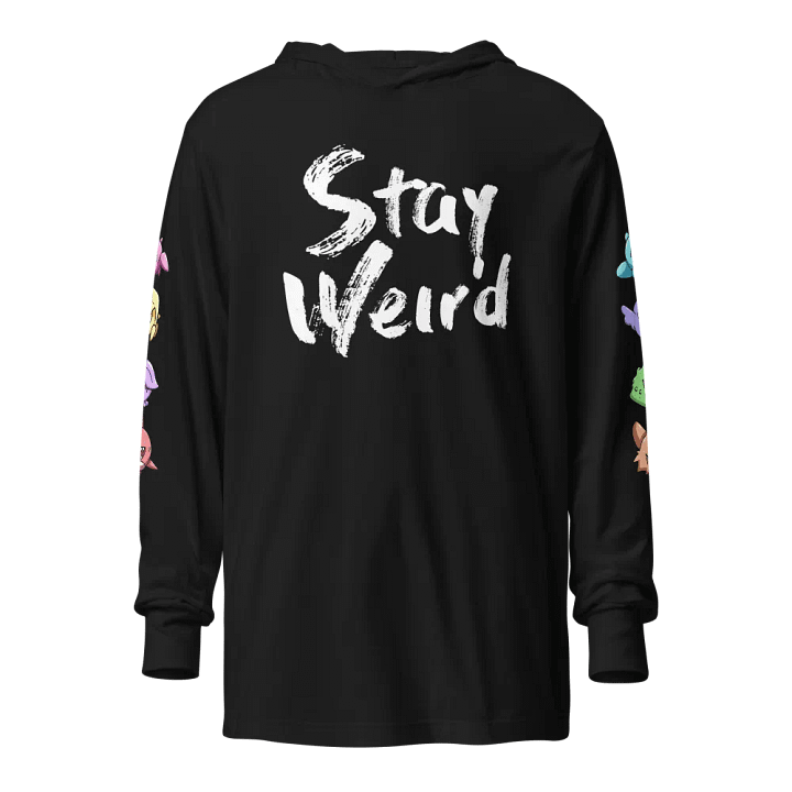 Stay Weird Hooded Tee product image (1)