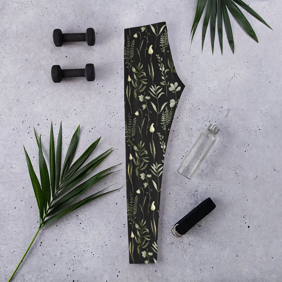 Wildflower Pattern Yoga Leggings product image (2)