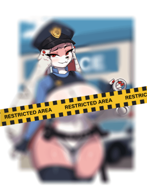(NSFW) New Police Recruit! Wallpaper (Ft. Strawberrie) product image (2)