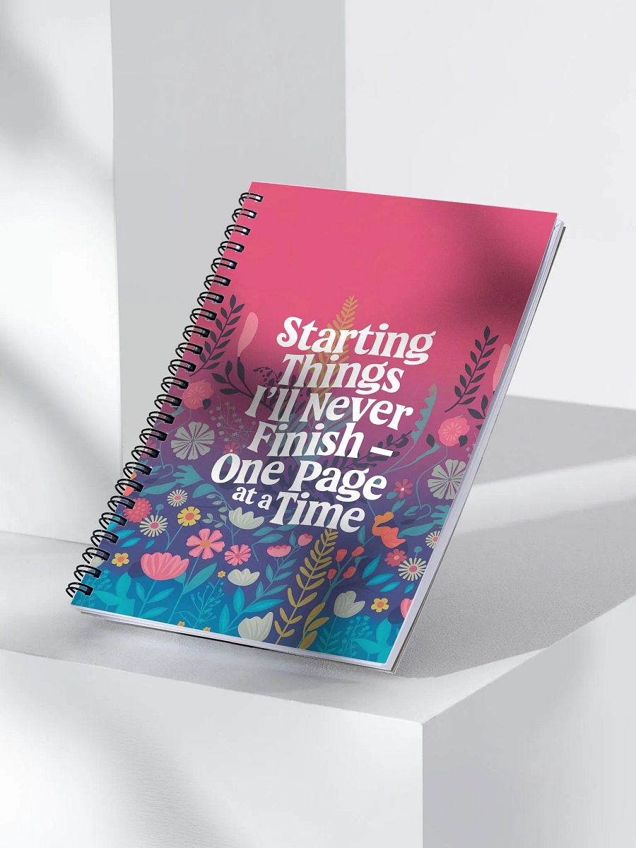 Starting Things I will Never Finish Notebook product image (3)