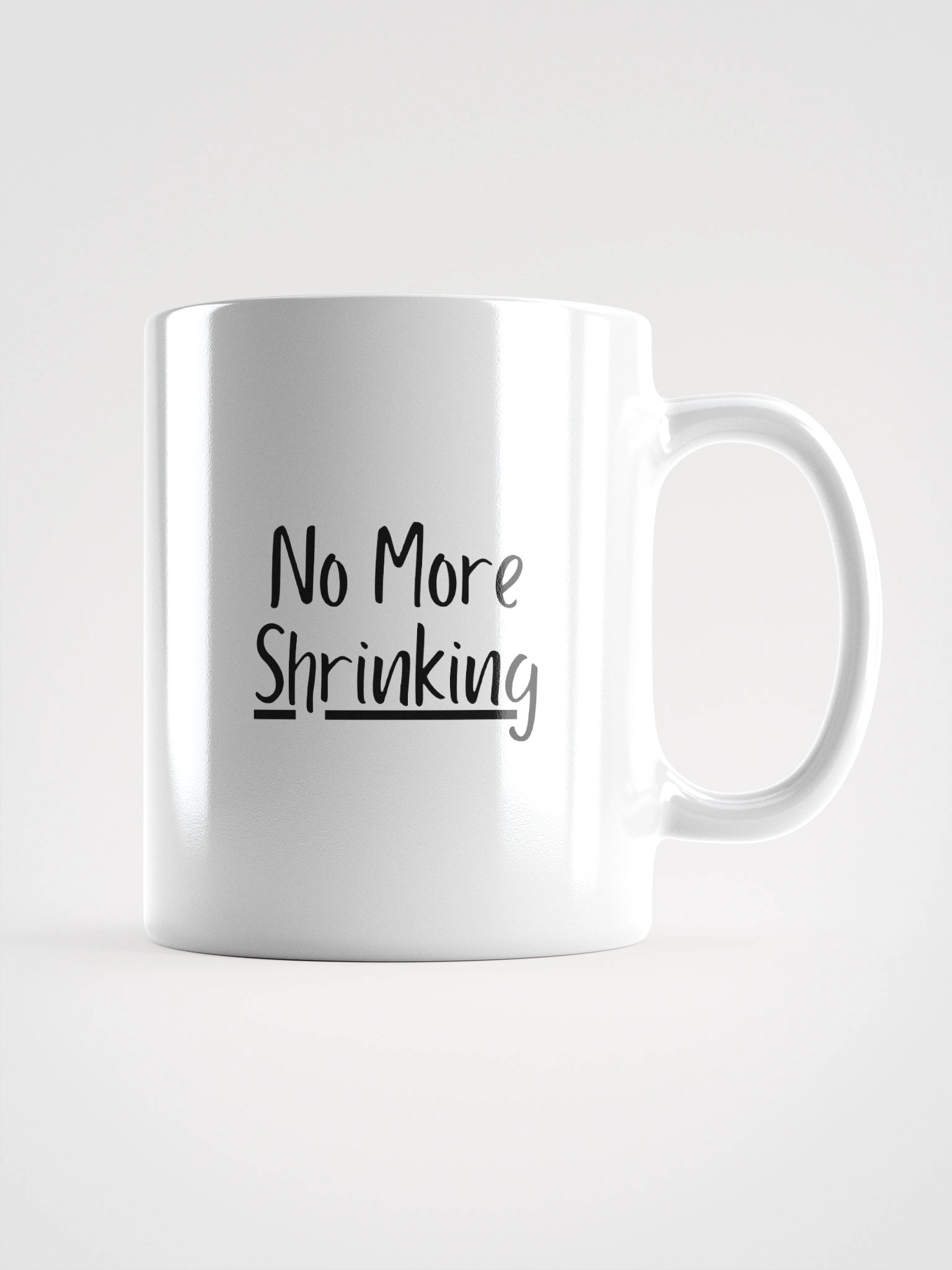 Truthbomb: No More Shrinking • Ceramic Mug product image (2)