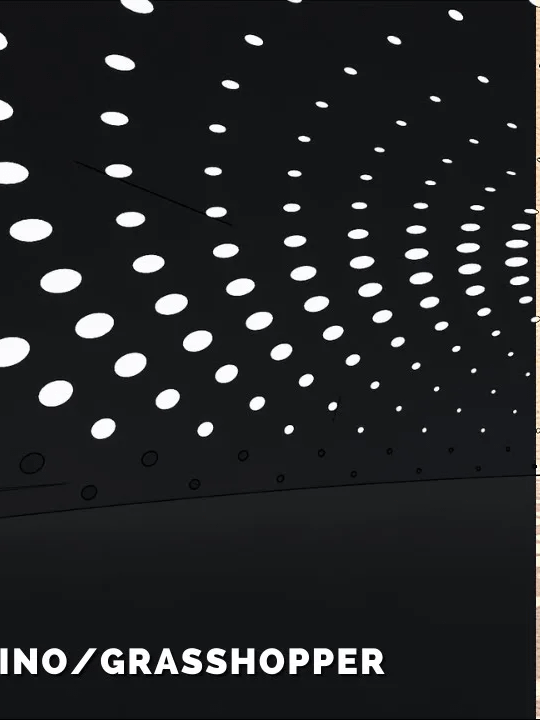 Parametric Perforated Facade Design Grasshopper Rhino Files Download product image (3)