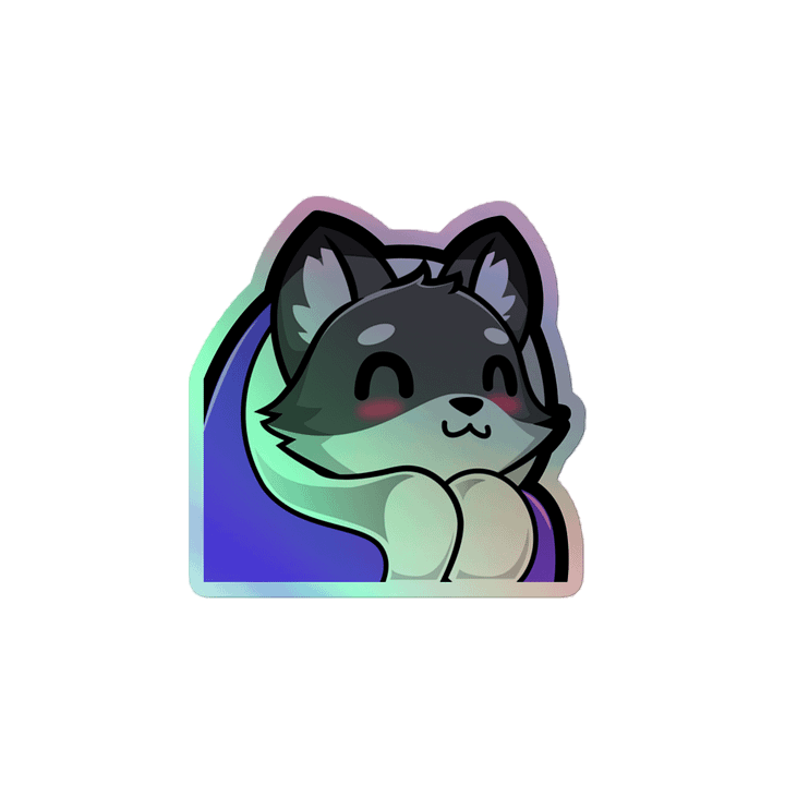 Cozy Holo Sticker product image (2)