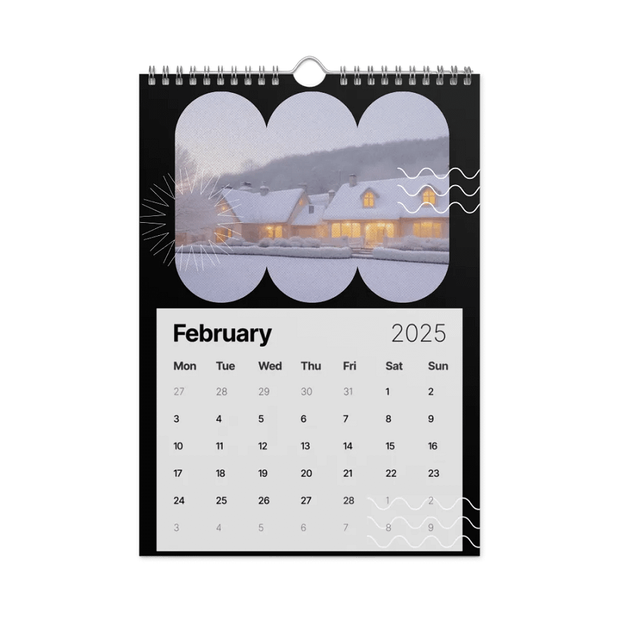 SEASONAL NATURE WALL CALENDAR 2025 product image (5)