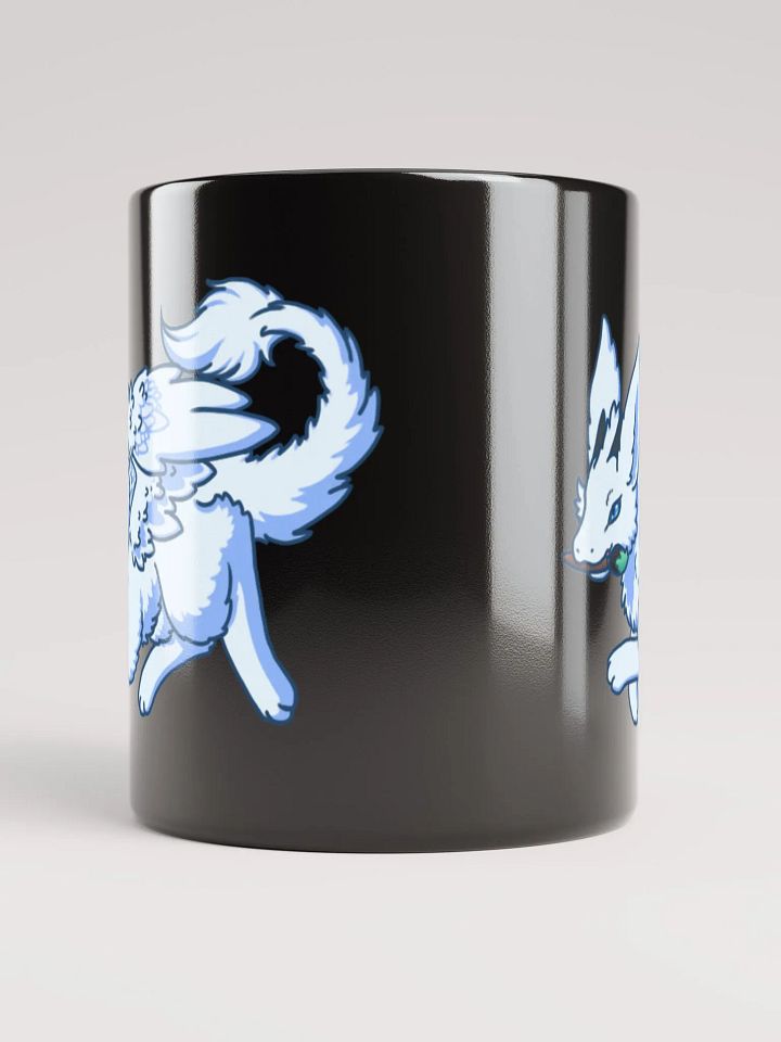 Floof Dergen Artist Glossy Black Mug product image (2)