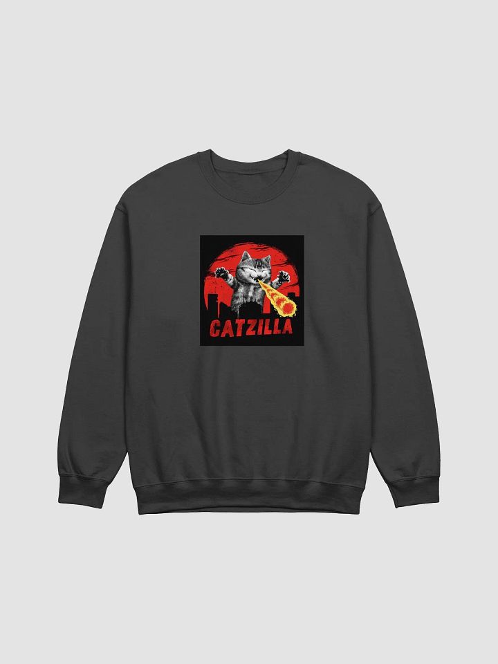 Catzilla Rampage Crewneck Sweatshirt product image (3)
