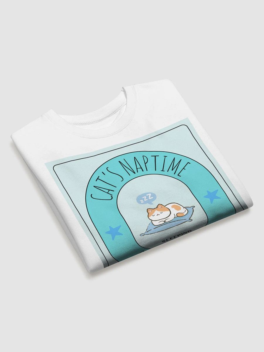 Cat's Naptime Purring Club Premium Lounge Sweatshirt - 100% Cotton product image (4)