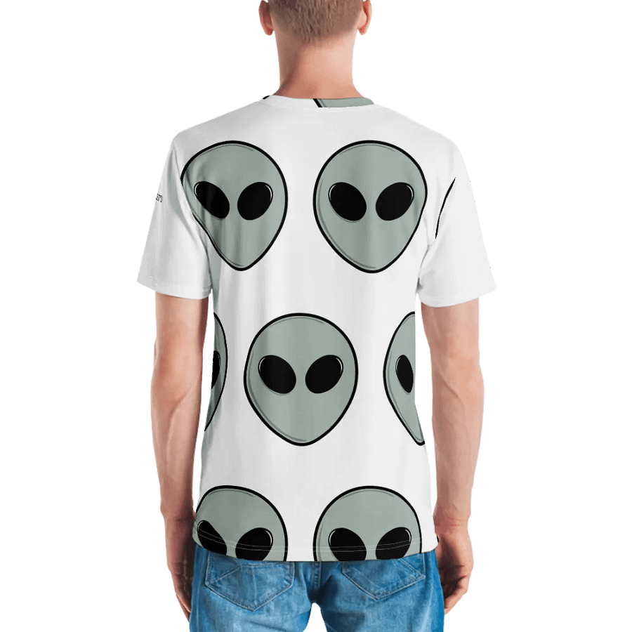 The Aliens Are Coming - Multiple Alien Heads - Crew Neck T-Shirt product image (3)