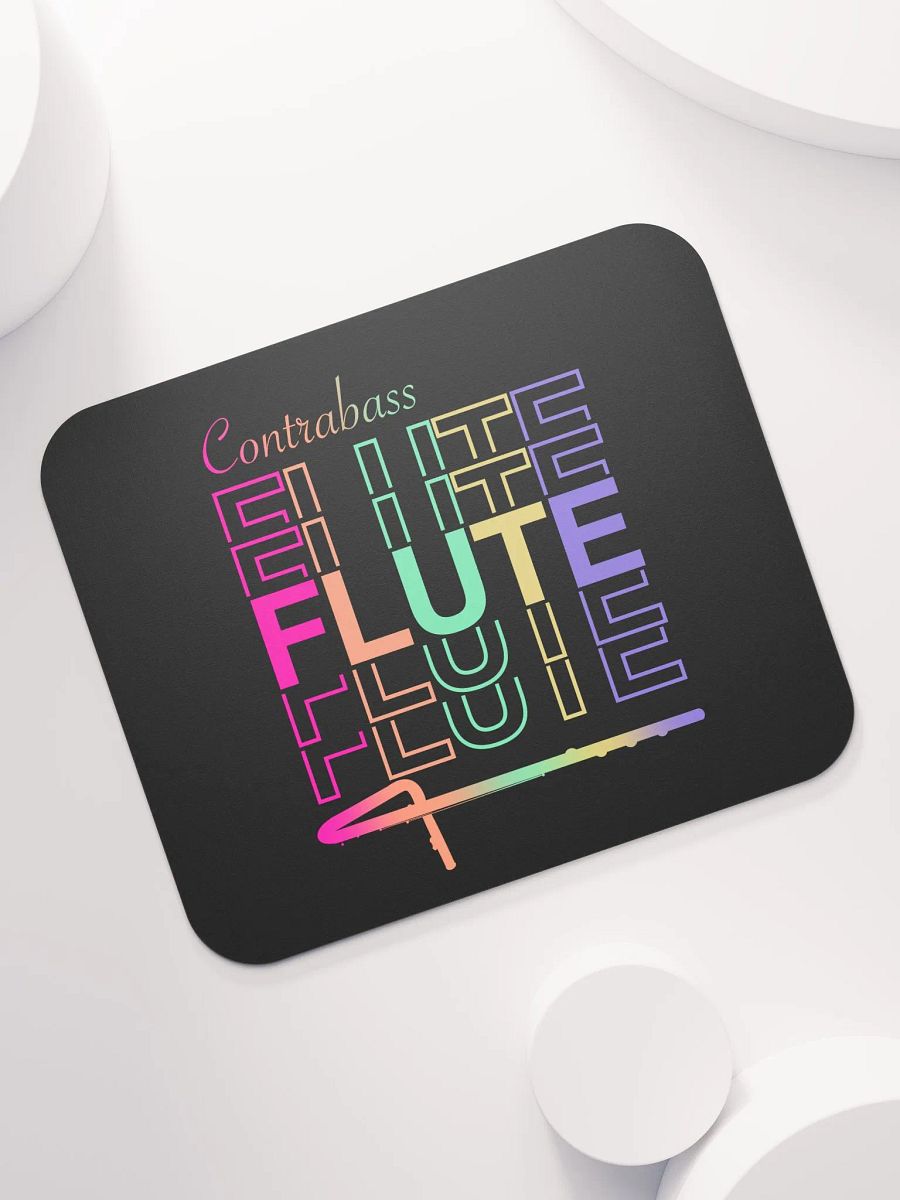 Symmetrical Flute Graphic Mouse Pad - Contrabass Flute product image (7)