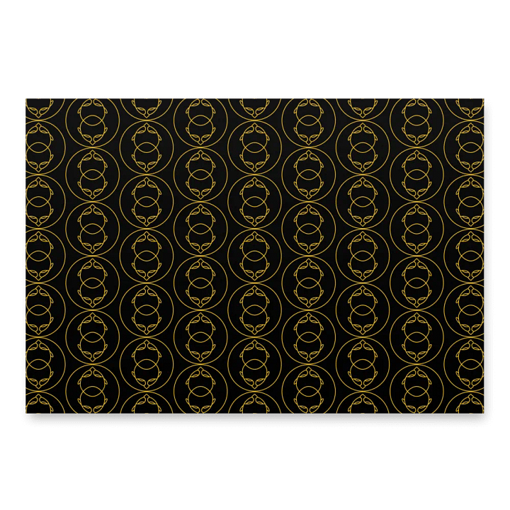 Electrifying Gemini Circuit Wrapping Paper Set product image (2)