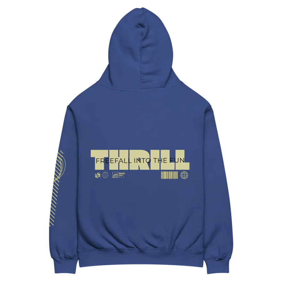 Thrill Seeker: Unleash the Fun: Oversized Hoodie product image (5)