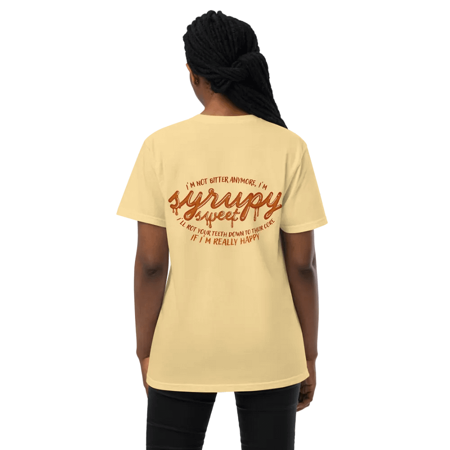 syrupy sweet pocket tee product image (8)