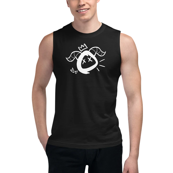 Black Horny Mascot Muscle Tank product image (1)