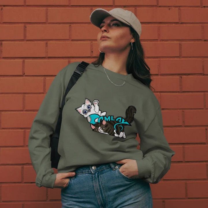 AS Colour Unisex Premium Heavyweight Long Sleeve Shirt: Luigi & Ariel Logo product image (23)