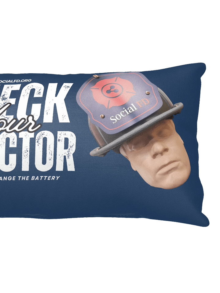 Fire Safety Reminder Pillow product image (6)