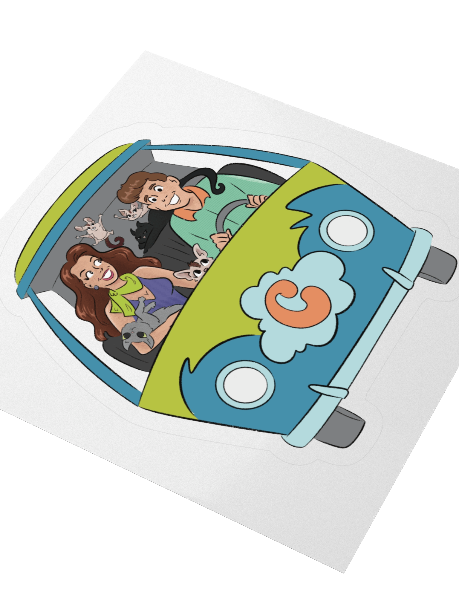 C4RAVAN Family Sticker product image (8)