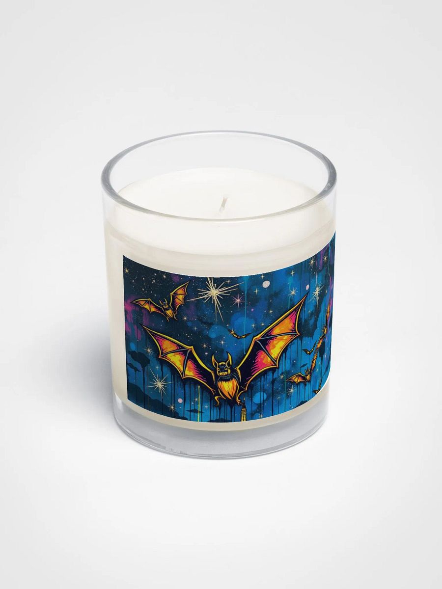 Starry Night Bat Dance Soy Wax Candle product image (2)