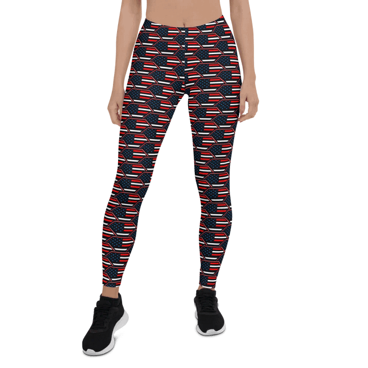 Women's Leggings: Dark MAGA Diamond product image (1)