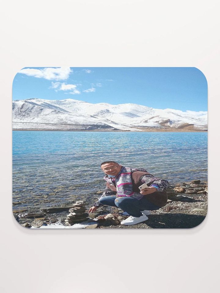 Classic Mouse Pad: snow mountain product image (2)
