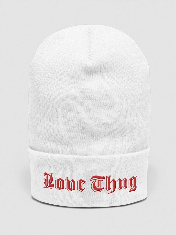 Love Thug Beanie - Red Lettering product image (1)