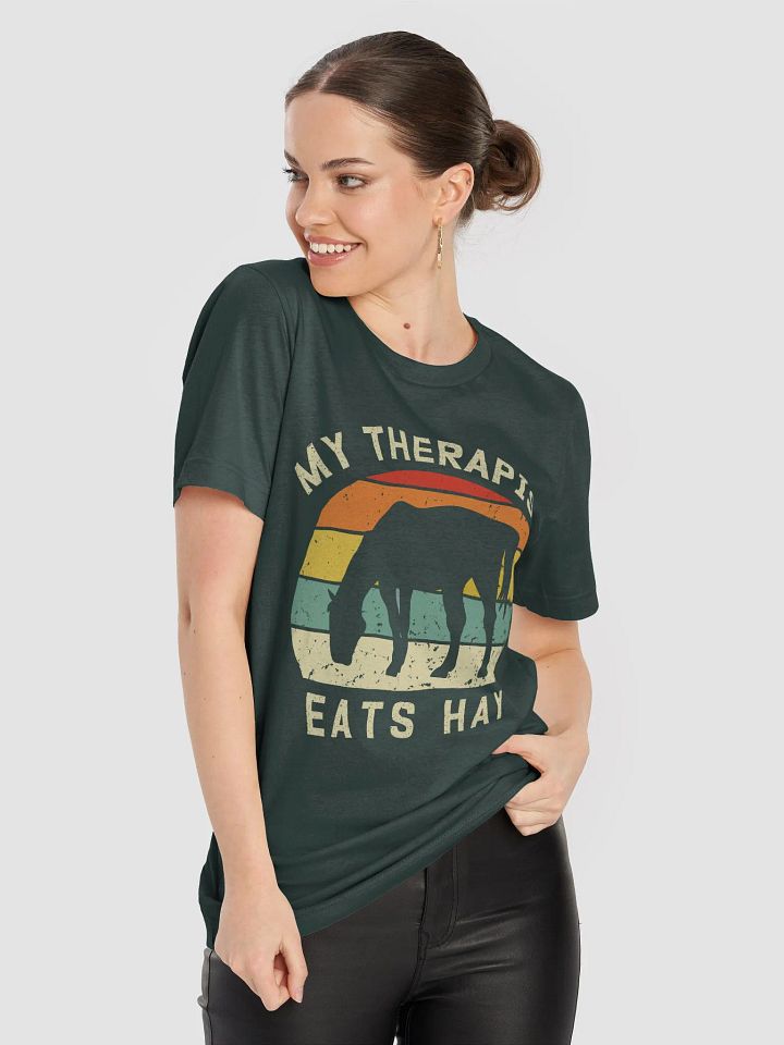 "My therapist eats hay" t-shirt product image (2)