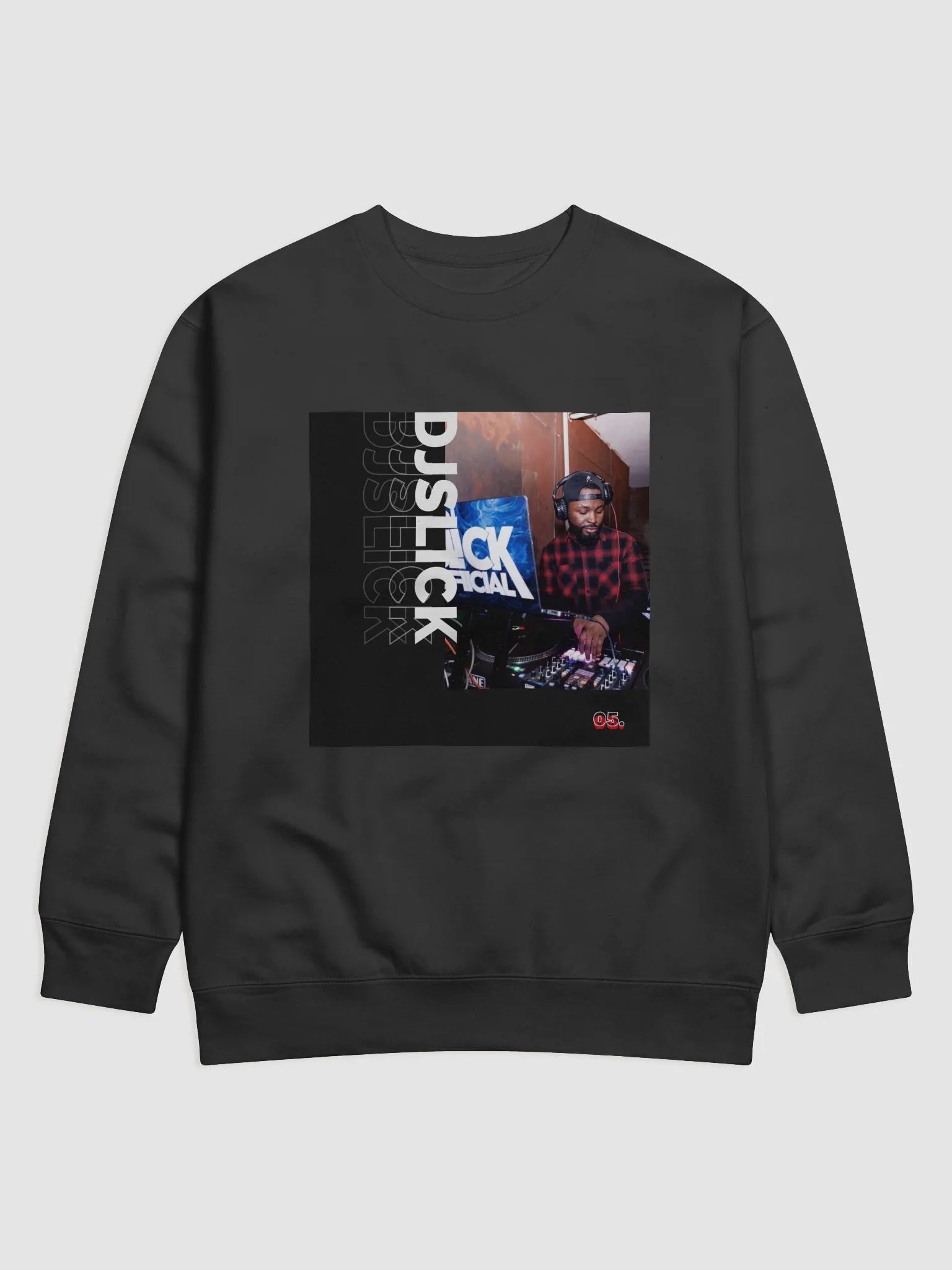 DJ SLICK Official Plaid Sweatshirt product image (5)