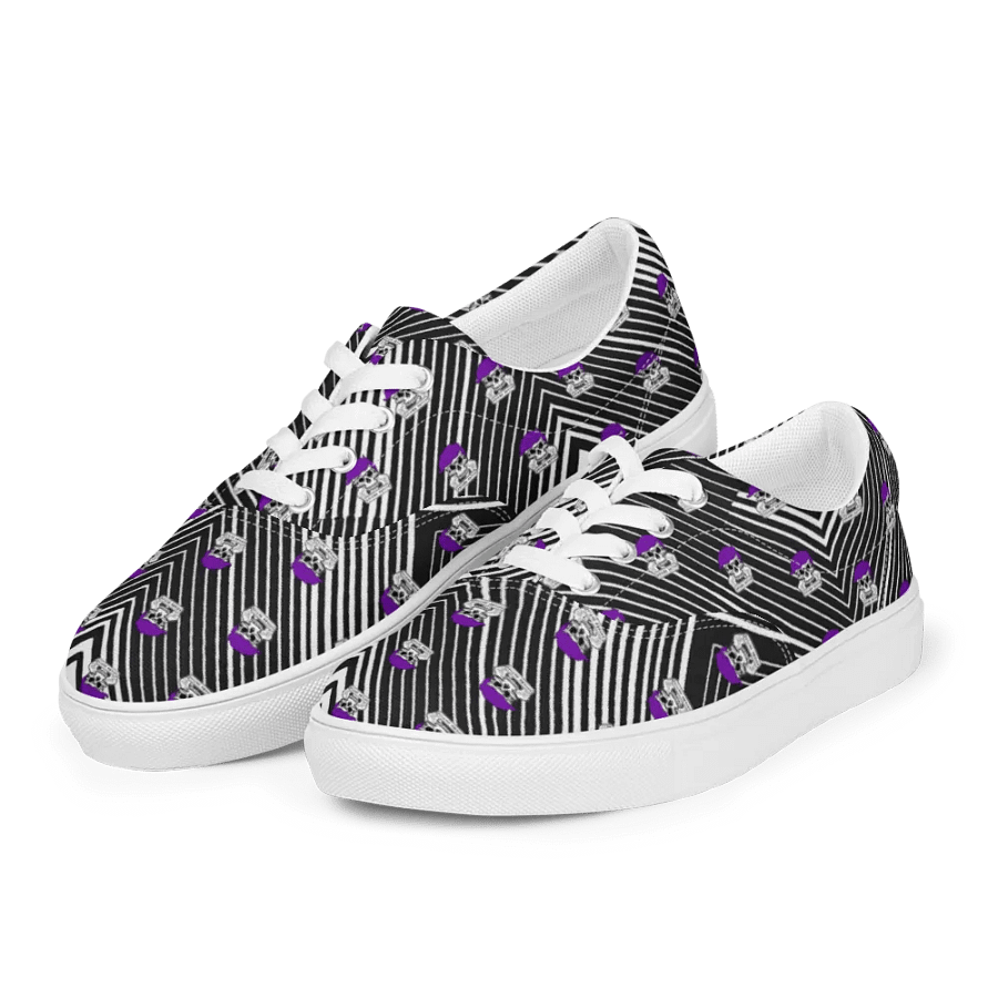 Enigma Nation Women's Lace-Up Canvas Shoes product image (12)