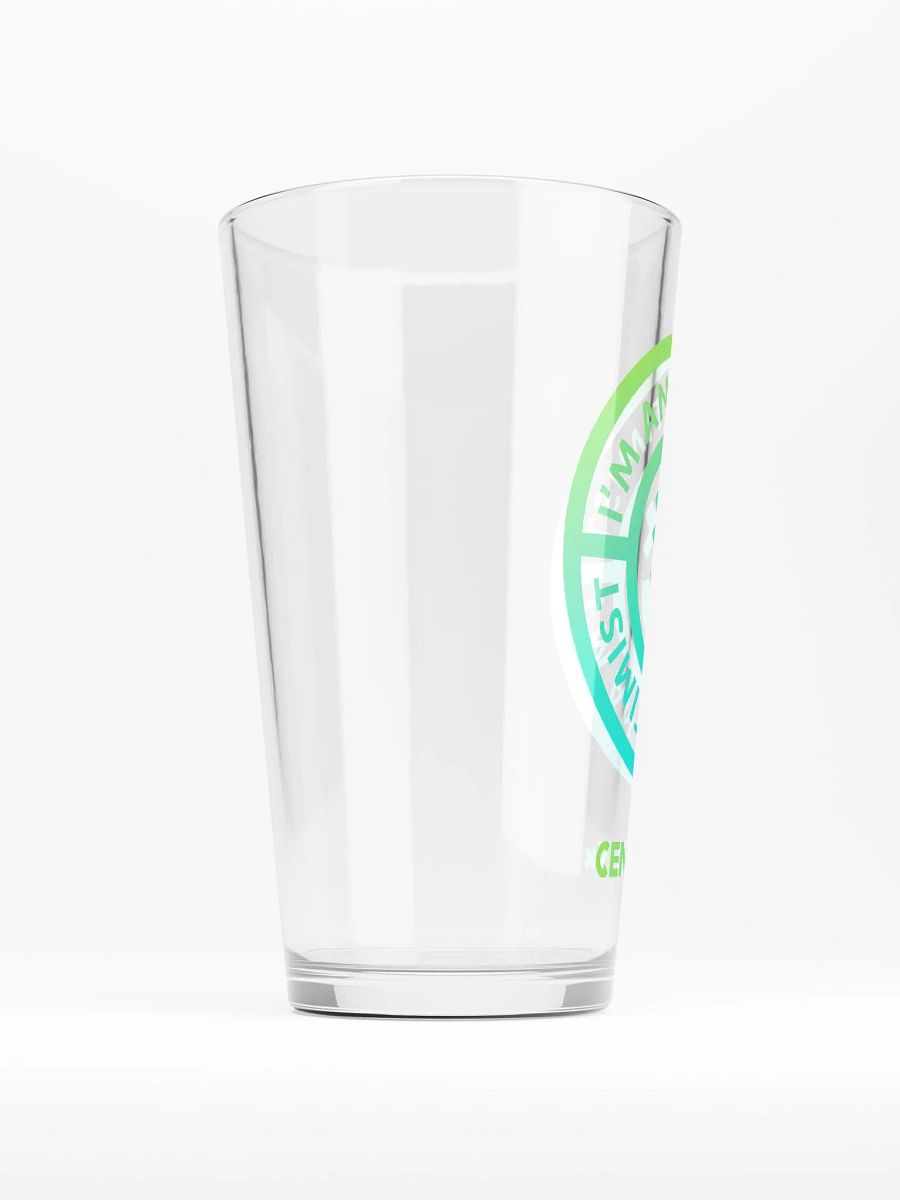 GX I'm an Optimist Pint Glass product image (2)