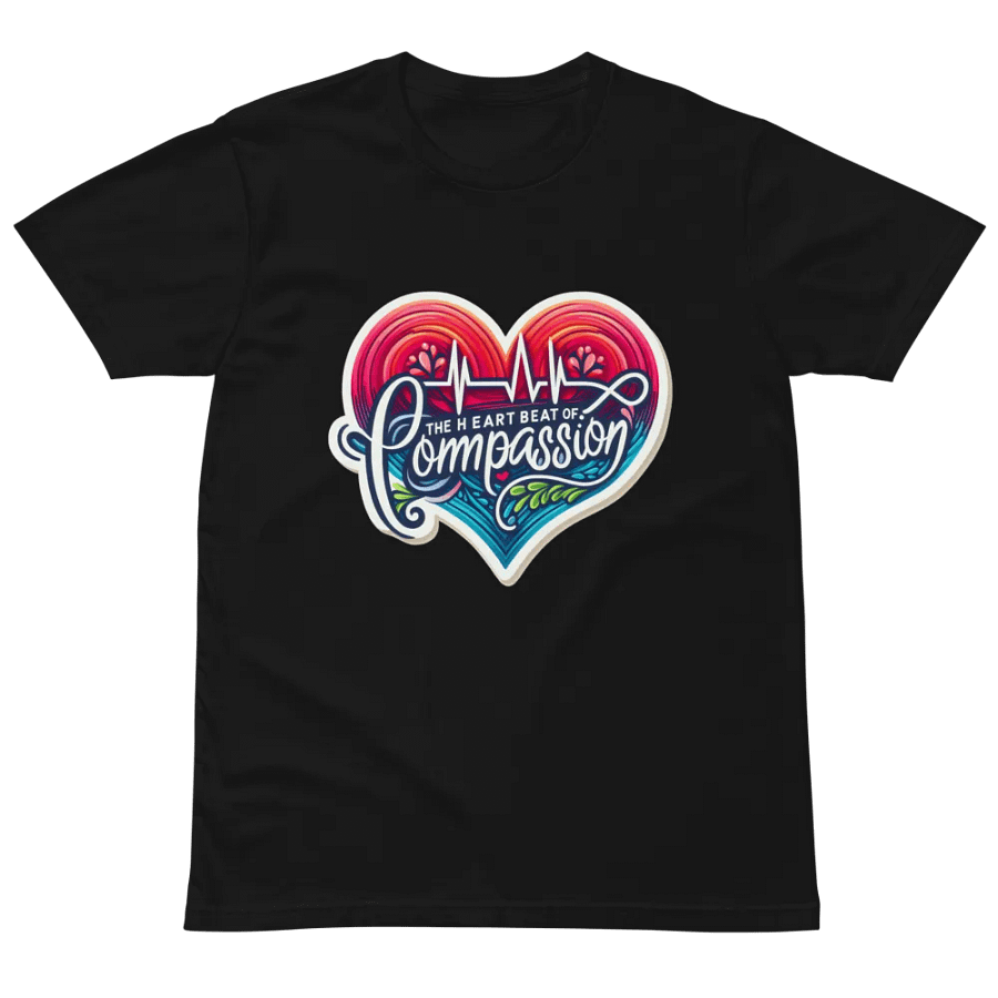 Compassionate Heartbeat EKG T-Shirt product image (5)