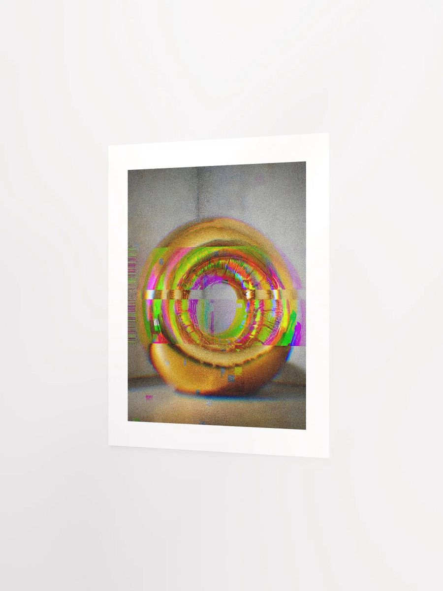 Golden Donut In The Corner - Print product image (2)