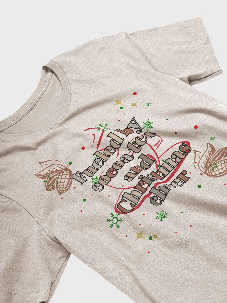 Festive Cocoa Tea & Christmas Cheer T-Shirt product image (4)