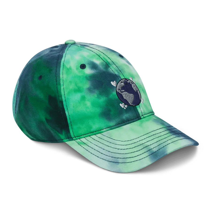 Planet Love Tie-Dye Hat product image (12)