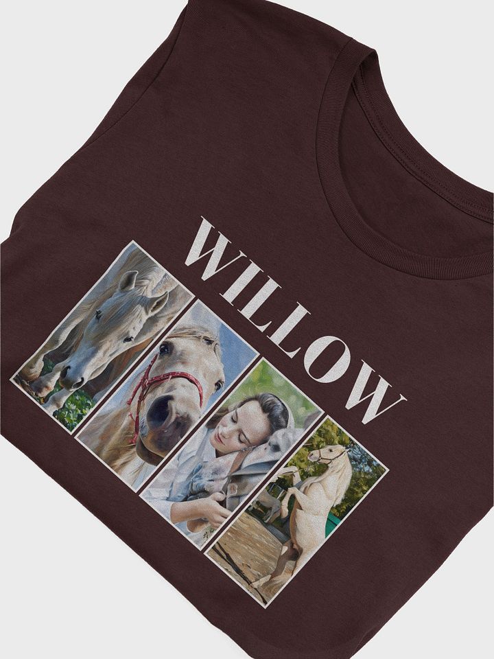 YOUR HORSE! / T-SHIRT WITH PERSONALIZED NAME / DIGITAL ART IV product image (1)