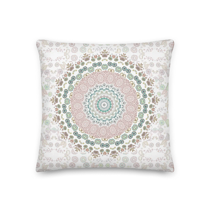 Symmetrical Serenity Mandala Pillow product image (2)