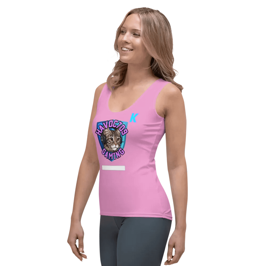 Kitty Krew Ladies 1 Plate Tank Top [pink] product image (3)