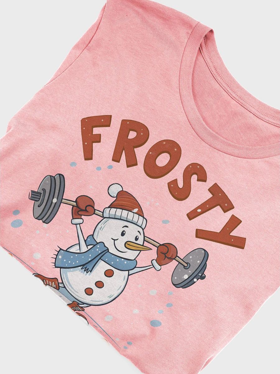 Frosty Fitness Snowman T-Shirt product image (10)