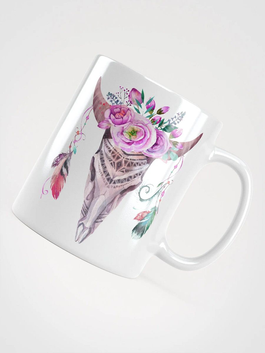Whimsical Skulls and Florals Mug product image (4)