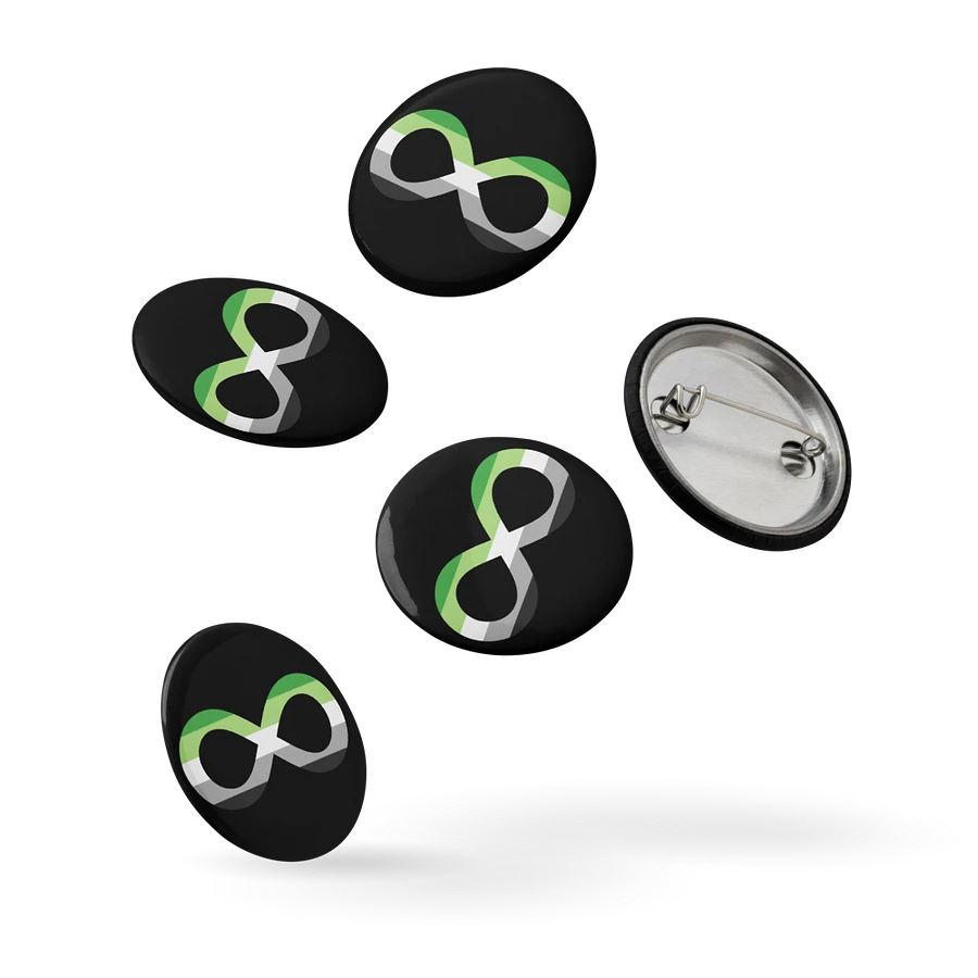 Aromantic Autistic Infinity Pin Set product image (5)