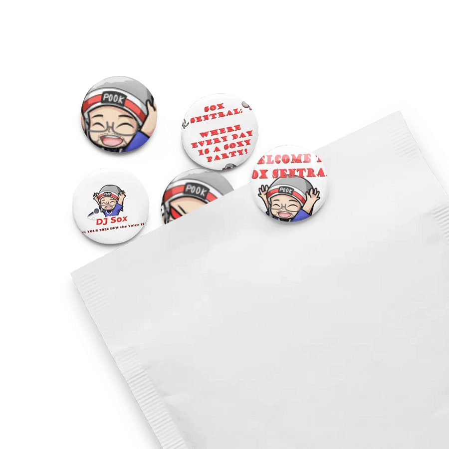 Sox Sentral/DJ Sox Buttons product image (8)