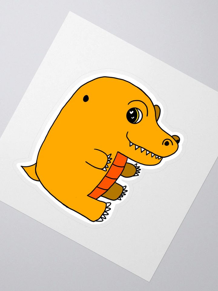 Orange Floofy Alligator product image (4)