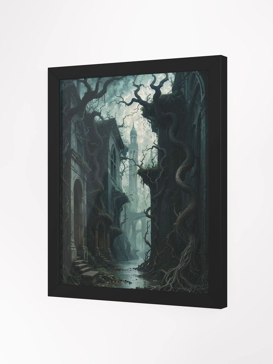 Gothic Urban Pathway Framed Print product image (10)