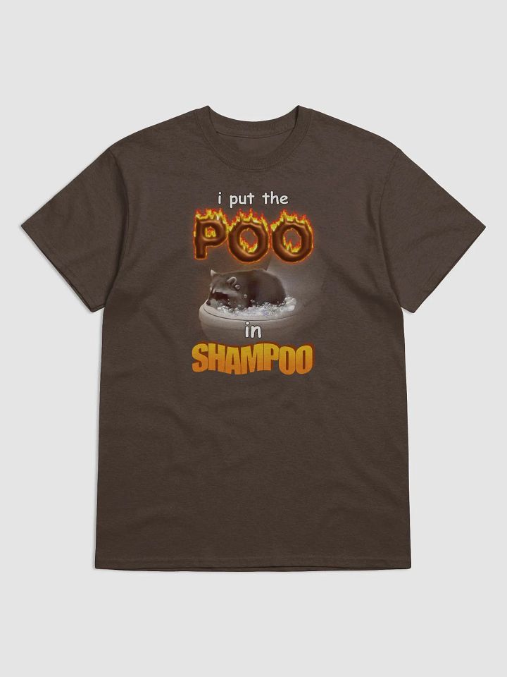 I put the poo in shampoo raccoon T-shirt product image (1)