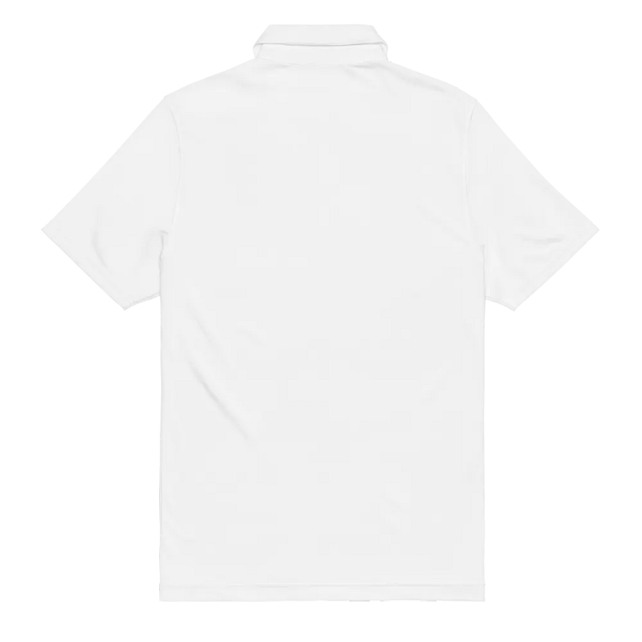 POUNDS AROUND WHITE AND BLACK UNDER ARMOUR POLO SHIRT product image (7)