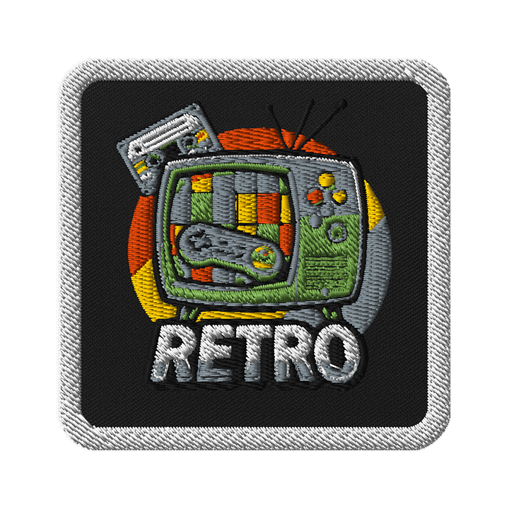 Nostalgic Gamer Embroidered Patches product image (1)