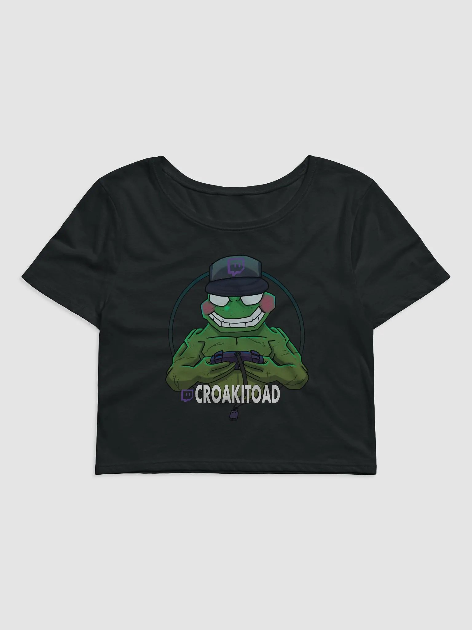 Croakitoad Women's Crop T-Shirt product image (1)