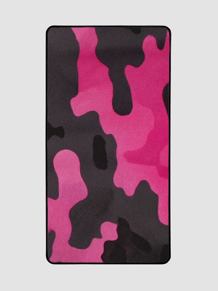 Desk Mat 15.5" x 31.5" pink camo product image (2)