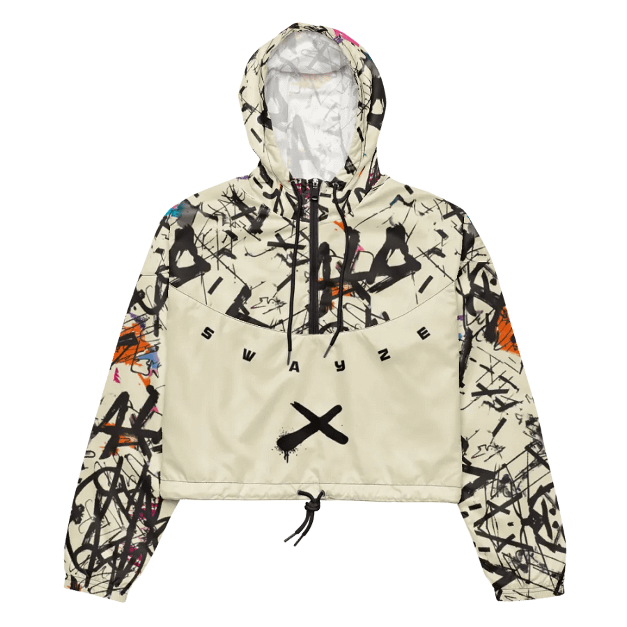 Urban Tagged by Swayze Crop Hoodie Windbreaker product image (1)