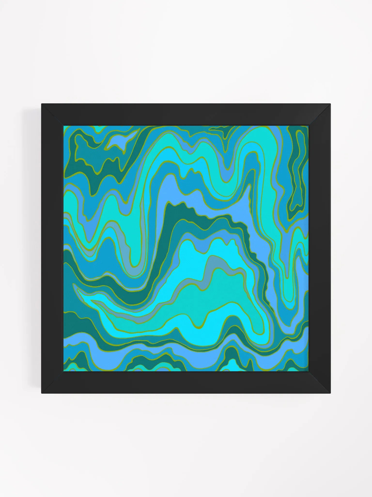 Eco-Friendly Ayous Wood Framed Poster - Stone N 9. product image (13)