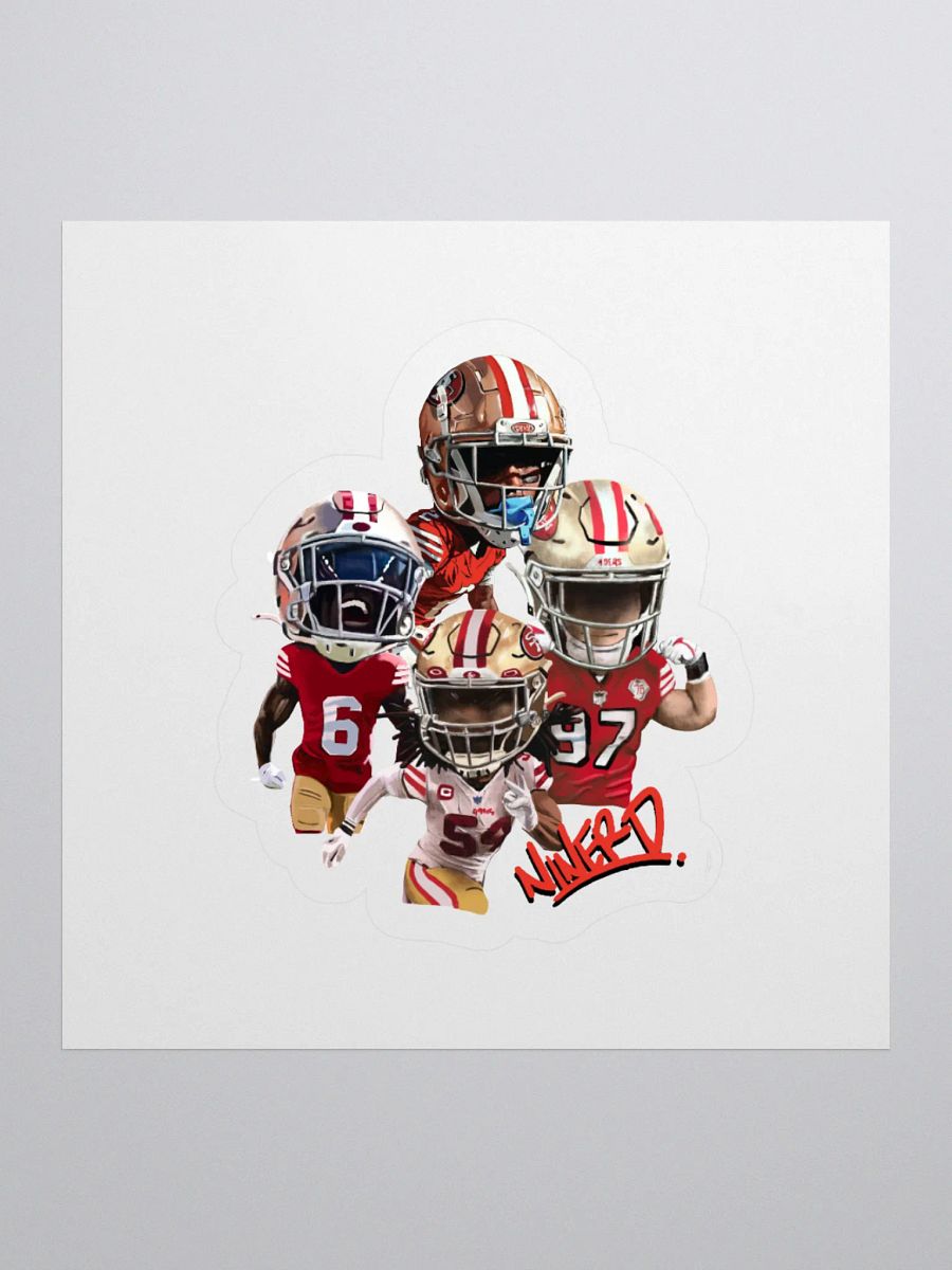 Niners D Sticker product image (1)
